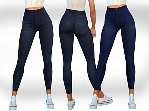 Dark Blue Jeans sims 4 cc