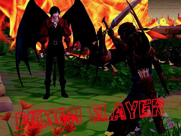 Demon Slayer Career sims 4 cc