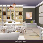 Dining Queen sims 4 cc