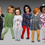 Dresses shoes and tights for toddler girls sims 4 cc