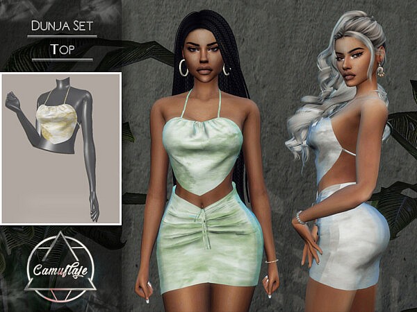 Dunja Set Top by Camuflaje from TSR
