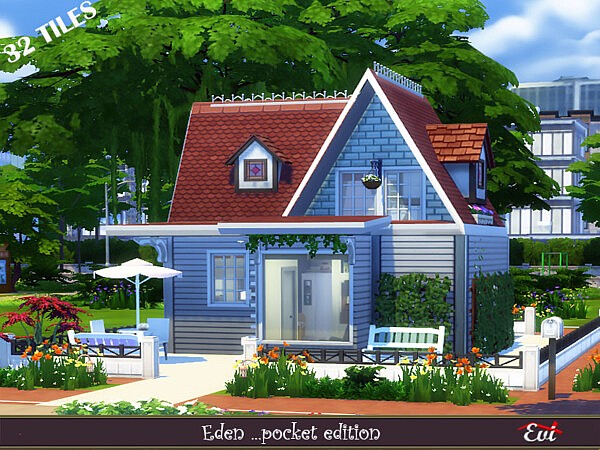 Eden pocket edition house by evi from TSR