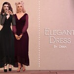 Elegant Dress sims 4 cc