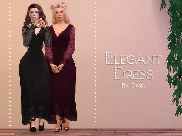 Elegant Dress by Dissia from TSR