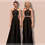 Embellished Dress sims 4 cc1