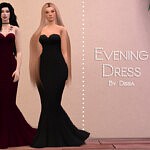 Evening Dress sims 4 cc