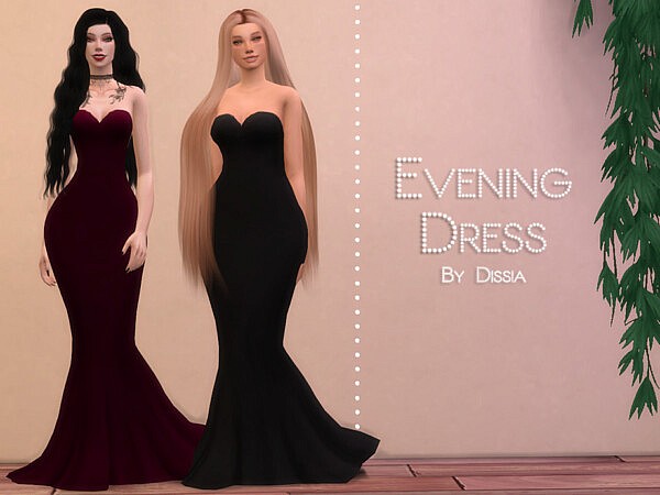 Evening Dress by Dissia from TSR