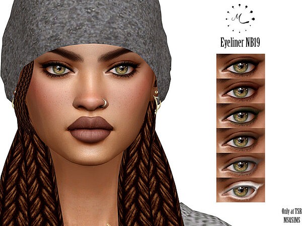 Eyeliner NB19 by MSQSIMS from TSR