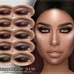 Eyeshadow N159 sims 4 cc