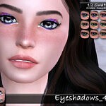 Eyeshadows 48 sims 4cc