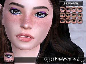Eyeshadows 48 sims 4cc