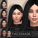 Facemask Selena sims 4 cc