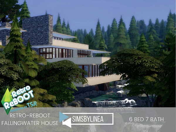 Fallingwater House by SIMSBYLINEA from TSR