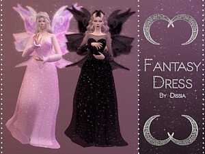 Fantasy Dress sims 4 cc