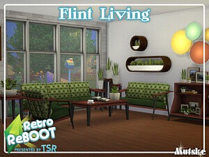 Flint Living sims 4 cc