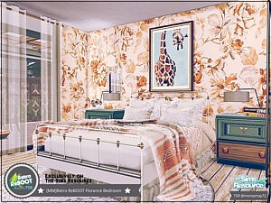 Florence Bedroom sims 4 cc