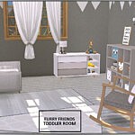 Furry Friends Toddler Bedroom sims 4 cc