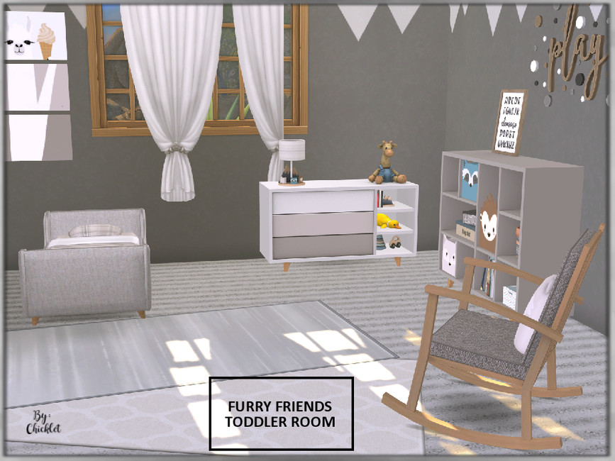 Sims 4 Toddler Bedroom Cc