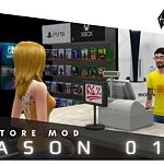 Gamestore Mod Season 01 sims 4 cc