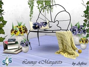 Garden furniture Margaret sims 4 cc