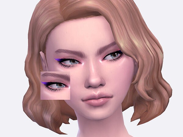 Gentle Aurora Eyeliner sims 4 cc
