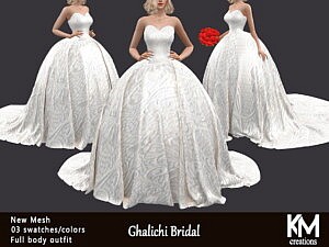 Ghalichi Bridal sims 4 cc