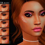 Glitter Blush N12 sims 4 cc