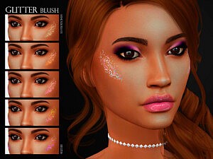 Glitter Blush N12 sims 4 cc