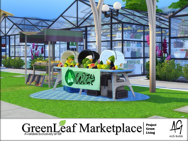 GreenLeaf Marketplace sims 4 cc