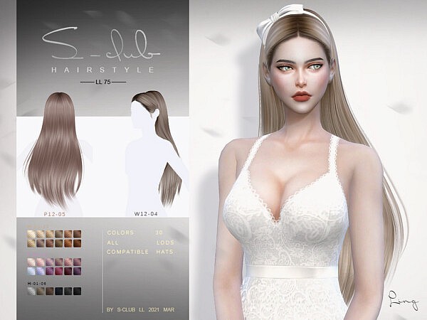 Ling Hairstyle by S Club from TSR