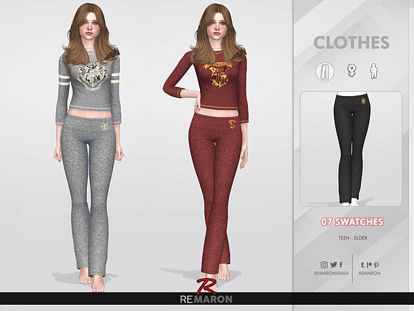 Harry Potter PJ Pants 01 by remaron from TSR
