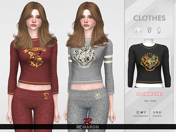HarryPotter PJ Shirt 01 by remaron from TSR
