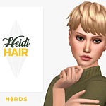 Heidi Hair sims 4 cc