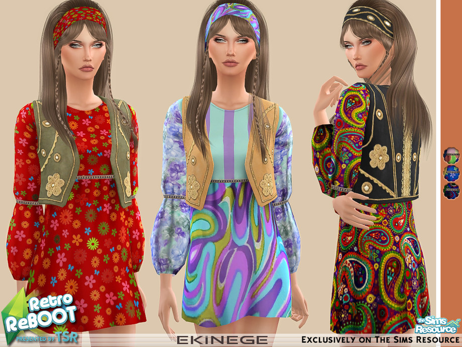 Sims 4 70s Clothes CC