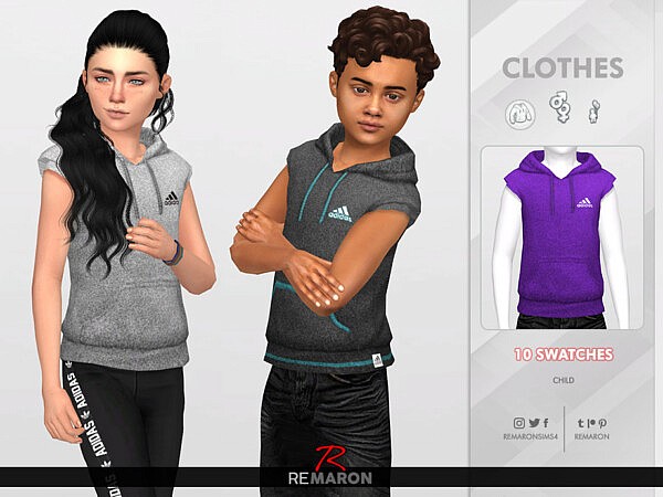 Hoodie Vest 01 by remaron from TSR