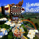 Hot Air Balloon sims 4 cc