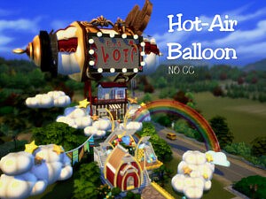 Hot Air Balloon sims 4 cc