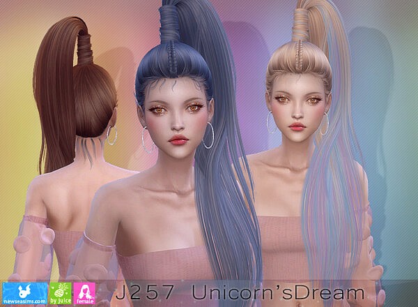 J257 Unicorn Dream Hair from NewSea