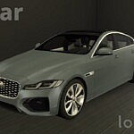 Jaguar XF sims 4 cc