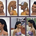 Janis Dreads sims 4 cc