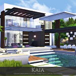 Kaia house sims 4 cc