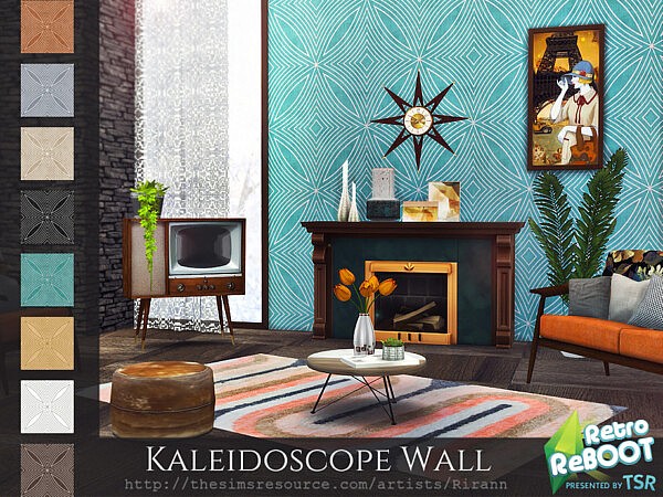 Kaleidoscope Wall by Rirann from TSR