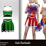 Kids Cheerleader sims 4 cc