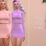 Kiss Top sims 4 cc
