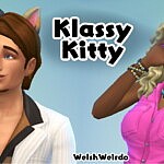 Klassy Kitty Headband sims 4 cc