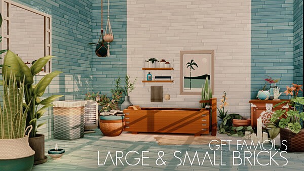 Large and Smalls Bricks from Picture Amoebae