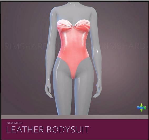 Leather Bodysuit from Rimshard Shop