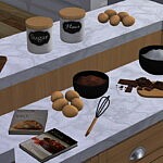 Lets Bake Set sims 4 cc