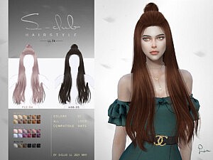 Lia Hair sims 4 cc