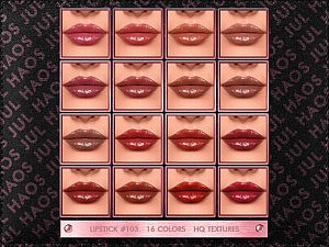 Lipstick 103 sims 4 cc